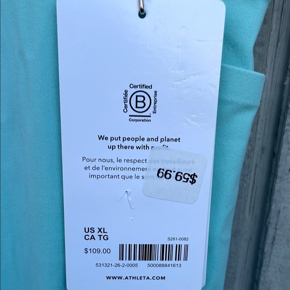 Athleta Women’s Cropped Leggings Sz XL - Picture 2 of 6